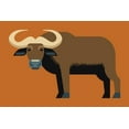 thumbnail image 3 of Water Buffalo, Geometric, Contour (100% Cotton Canvas Reusable Tote Bag), 3 of 3