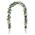 thumbnail image 5 of ATR ART to REAL 7'8" H x 4'5" W Patio Metal Garden Arch Trellis,Arbor Trellis for Climbing Plants Support or Wedding Decor,Dark Green, 5 of 15
