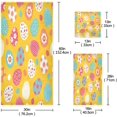 thumbnail image 2 of Dreamtimes Dreamtimes Bathroom Easter Decorative Towel Set with Colorful Easter Eggs Print, 3-Piece Set with 30x60 inch Bath Towel, 16x28 inch Hand Towel & 13x13 inch Washcloth, 2 of 6