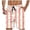 Light Pink, variant on XFeng Men's 2 in 1 Swim Trunks, Print Board Shorts with Compression Liner, Quick Dry Beach Swim Shorts with Pockets