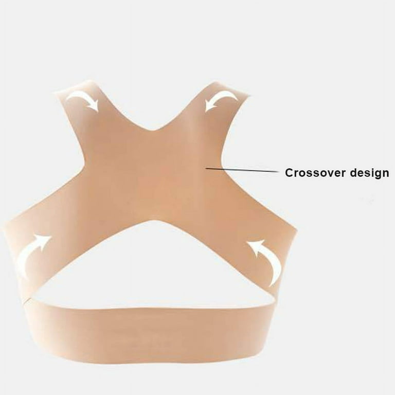 Adjustable Chest Brace Support Belt Shoulder Back Shaper Seamless Bra  Multifunction Body Shaper 