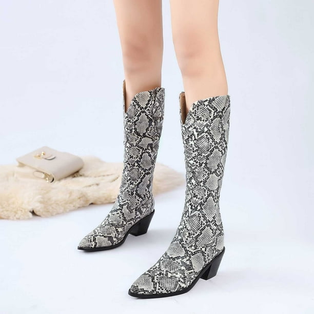 Women's snake boots walmart sale