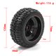 thumbnail image 5 of Neumáticos, Neumáticos de goma para orugas de control remoto, neumáticos de RC Coche, Abanopi negro, 5 of 7