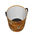 thumbnail image 5 of Uemuo Tiger Pattern Circular Laundry Hamper Basket with handles,Collapsible laundry basket,Large capacity laundry hamper,Laundry Organizer-Medium, 5 of 8