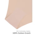 thumbnail image 4 of Braguitas SHARICCA para mujer, sin costuras, bikini descarado, paquete de 7, talla M, 4 of 5