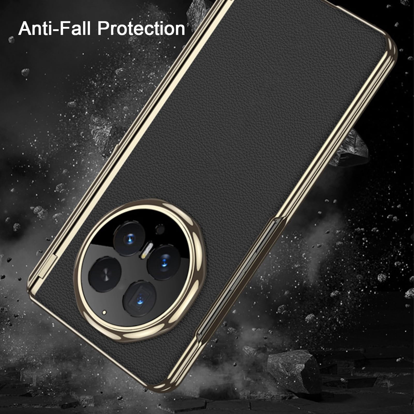 Case For Huawei Honor Magic V6, Magnetic Shell With Anti-Fall Screen Protector Support Car Magnetic Cover