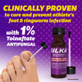 thumbnail image 4 of Silka Emergency Foot Care Kit, Max Strength Antifungal Liquid, Odor-Fighting Foot Powder, Antifungal Cream for Athletes Foot, Jock Itch, and Ringworm, Complete Solution for Healthy Feet, 4 of 6