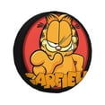 thumbnail image 1 of Cute Cartoon Garfield Spare Tire Cover Wheel Protectors For Trailer Rv Suv Truck Camper Travel Fits For Tire Diameter 16 Inch, 1 of 6