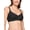 Black, variant on Warner's Womens Blissful Benefits Women's Underarm-Smoothing with Seamless Stretch Wireless Lightly Lined Comfort Bra
