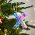thumbnail image 4 of 26 Alphabet Snowflake Series 2D Acrylic Backpack Car Pendant Decoration Ornament, 4 of 6
