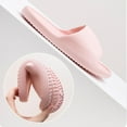 thumbnail image 4 of Cloud Slides Slippers for Women and Men, Pillow Slides Shower Shoes Slip On House Slippers Casual Summer Beach Sandals, 4 of 5