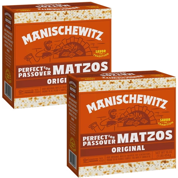 Pack x 2 Matza Manischewitz Pan Ázimo 454 Gr Kosher