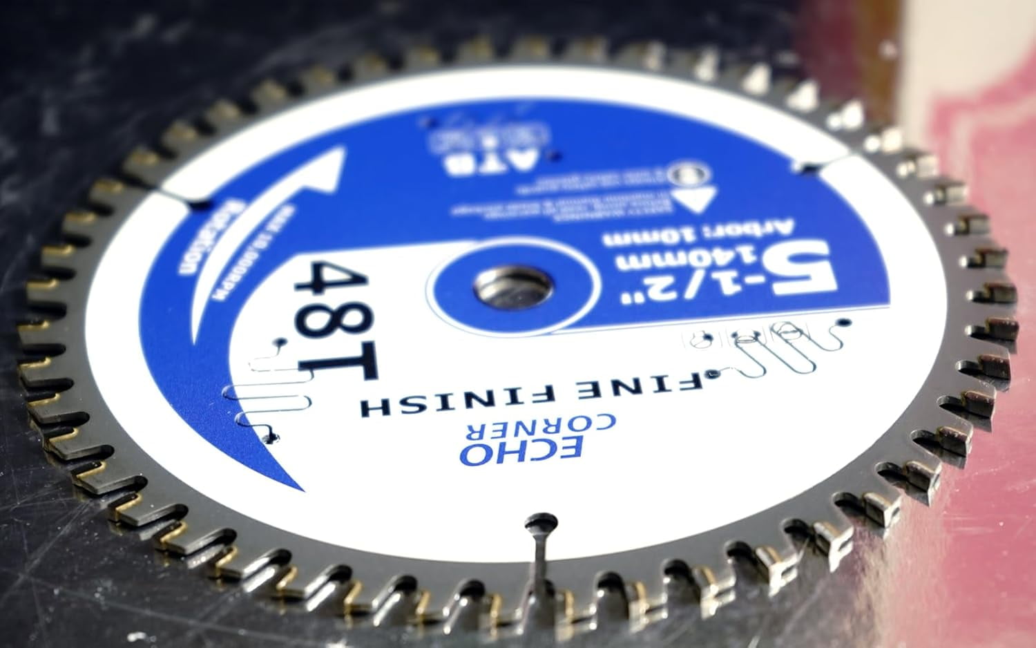 5-1/2-Inch 48-Tooth Circular Saw Blades 2-Pack – Carbide Tipped For Fine Cuts In Wood & Plywood