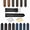 Black, variant on 23mm PERFORATED LEATHER WATCH BAND STRAP, Blue, Gold Buckle, Regular, Compatible With CITIZEN EZ RELEAS