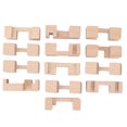 thumbnail image 2 of Rompecabezas inteligente, rompecabezas de madera, rompecabezas, bloqueo de juguete, bloqueo de rompecabezas, calidad superior, 2 of 5