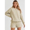 thumbnail image 5 of Cozy and Chic: Apricot Textured Two-Piece Loungewear Set for Women - [ZhiHiMeRi] | (US 8-10)M,Apricot, 5 of 11