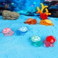 thumbnail image 3 of sunsanly 10/30Pcs Colorful Mini Turtle Figurine Glow-in-the-dark Tiny Tortoise Ornament Miniature Animal Statue Desktop Decoration Ornament Party Favors, 3 of 8