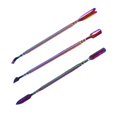 thumbnail image 1 of Removedor de uñas de 3 en paquete, herramienta de Arte de uñas de acero inoxidable, empujador de cutículas para muertos Conjunto Grande Morado Yuyangstore Empujador removedor de uñas, 1 of 8