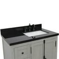 thumbnail image 6 of Plantation Solid Wood Vanity with Right Rectangle Sink in Ash/Black, 6 of 11