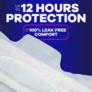 Always Extra Heavy Overnight Maxi Pads with Flexi-Wings - 20 Count New