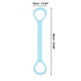 thumbnail image 3 of 1 Pc Durable 8-Shaped Yoga Stretch Band for Stretching 18.90"x3.94" Blue, 3 of 4
