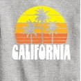 thumbnail image 3 of Instant Message - California Retro Sunset - Toddler & Youth Crewneck Fleece Sweatshirt, 3 of 6