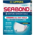 thumbnail image 1 of Sea Bond Secure Denture Adhesive Seals, Original Uppers, 30 Count, 1 of 7