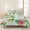 Pink, Yellow, Green, variant on 3 Pieces Queen Quilt Set,Summer Flamingos Tropical Leaf Soft Bedding Sets with 1 Quilt & 2 Pillow Shams,Pink Flower Pineapple Summer Bedspread Lightweight Coverlet Comforter for All Season