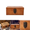 thumbnail image 3 of Wooden Box with Large Capacity, Vintage Style Beautiful Decoration for Home Desk and Office Table for Storing Candy Jewelry Paper for Friends and Family, 3 of 7