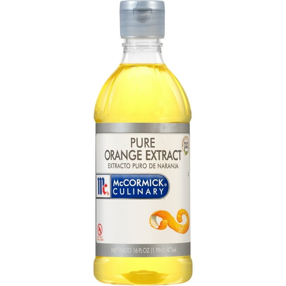 McCormick Culinary Kosher Pure Orange Extract, 16.0 fl oz Bottle