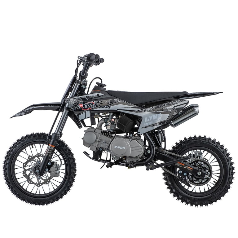 X-Pro, Off-road Dirt Bike, 125cc, Manual 4-Speed Kick Start