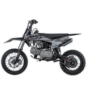 X-Pro Brand New 125cc Gas Pit Dirt Bike with 4-Speed Manual Transmission, Kick Start, 14/12 Tires!