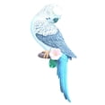 thumbnail image 2 of Estatua creativa de pájaros en miniatura para jardín, ideal para césped y exteriores. Azul, 2 of 9