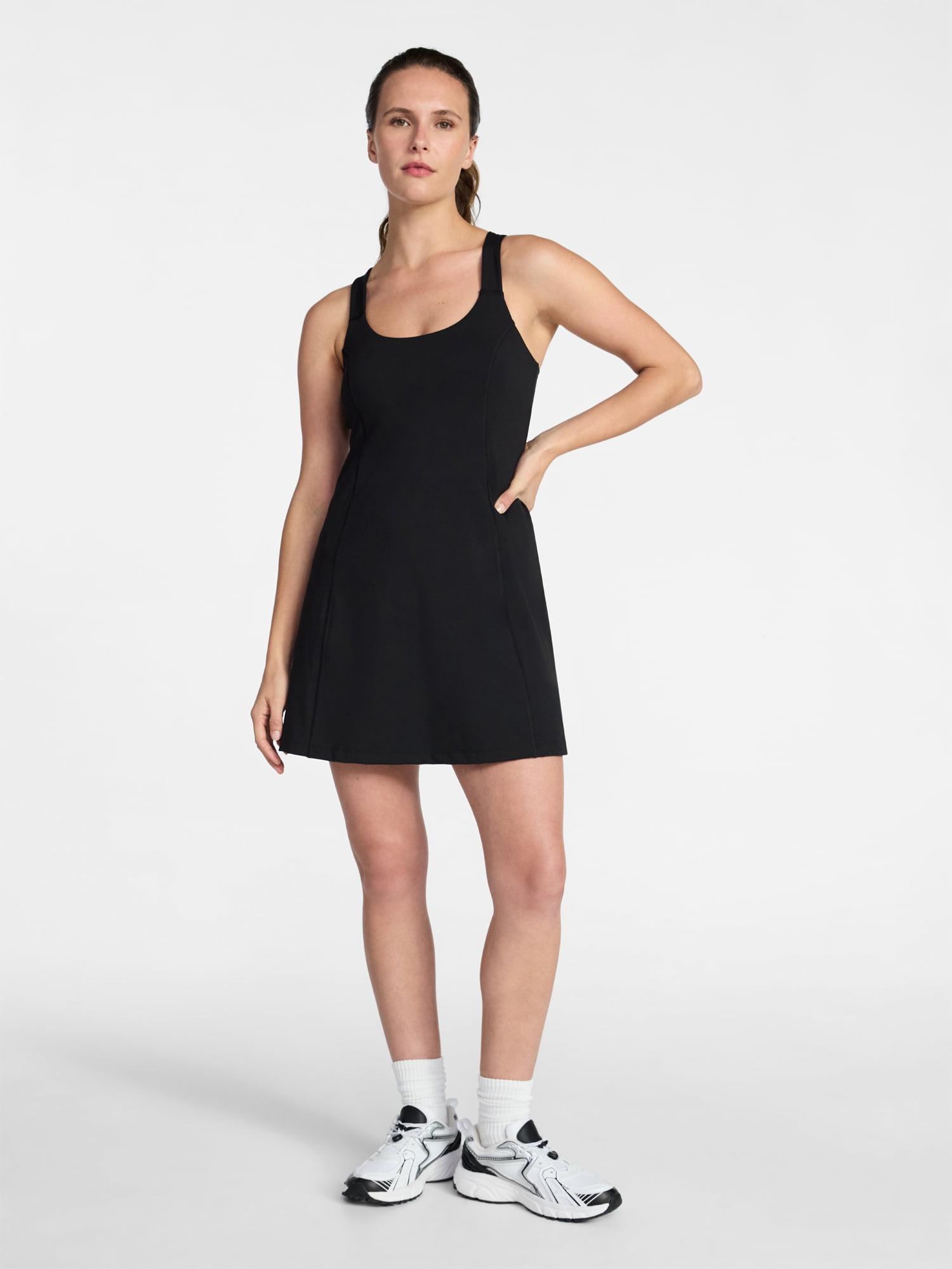 Avia Women's Twist Back Active Dress, Sizes XS-4X