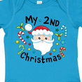 thumbnail image 4 of Inktastic My Second Christmas Santa with Candy Canes Boys or Girls Baby Bodysuit, 4 of 5