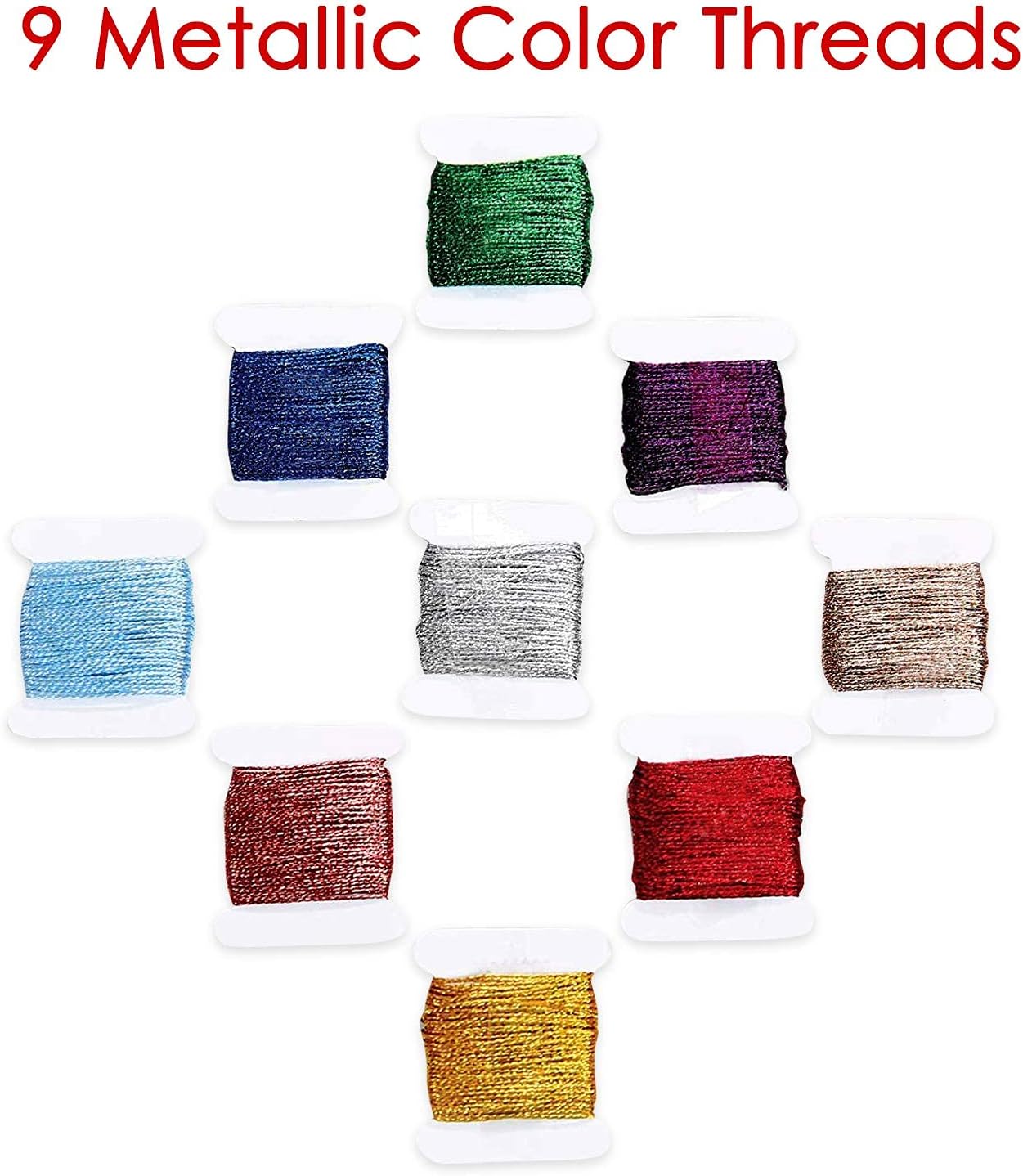 The Original 108-Color Embroidery Floss Kit – 99 Cotton & 9 Metallic Threads with DMC Color Coding – Perfect for Cross Stitch, Friendship Bracelets, String Crafts, and Embroidery Thread Organizer Box