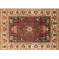 thumbnail image 1 of Ahgly Company Indoor Rectangle Persian Brown Traditional Area Rugs, 7' x 10', 1 of 4