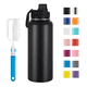 thumbnail image 1 of Termo Vaso Botella Acero Inoxidable Con Fría/caliente 32 Oz Xtellar negro, 1 of 3