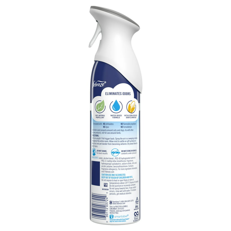 Febreze Air Effects Air Freshener Hygienic Clean, Clean Splash