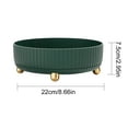 thumbnail image 5 of SHUWND Lazy Susan Turntable Spinner for Kitchen/Bathroom, Cupboards, or Counter Organizing, Fully Rotating Organizer for Food, 8.6" Round, 5 of 9