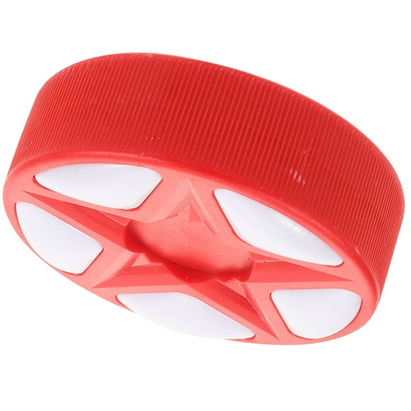 HONMEET Balle de Hockey en Ligne Durable pour l'Entraînement Rouge 1 Ensemble