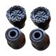 thumbnail image 2 of 4 piezas de puntas para bastones de trekking, accesorios antideslizantes, piezas resistentes para bastones de trekking. Negro, 2 of 9