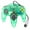 Transparent Green, variant on RetroFam Nintendo 64 N64 Controller Joystick for N64 Game Console, Transparent Purple