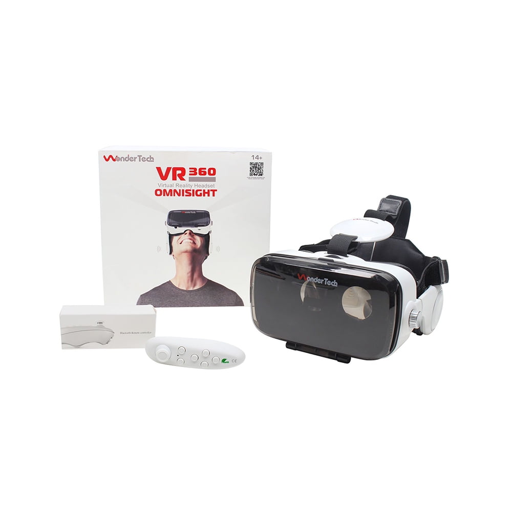 Wonderplay VR headset with remote control