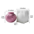 thumbnail image 4 of Fiudx Moldes para Velas de Farolillos Navideños, Diseño Floral En Relieve, Diseño Flexible de Silicona, Fácil Extracción de Velas, Decoración Navideña, Idea de Regalo, Crea Impresionantes Velas de Fa, 4 of 7