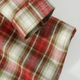 thumbnail image 4 of FRSASU Mens Long Sleeve Button Down Shirts Casual Plaid Shirt with Practical Pockets Comfortable and Soft Tops Shirts Red, 4 of 9