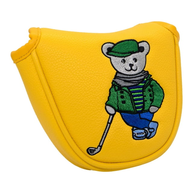 Cubierta de putter de mazo de golf Sunnimix Amarillo