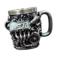 thumbnail image 4 of Taza de café con motor, taza para bebidas de agua, de café de moda mecánica para buffet, restaurante, regalo de inauguración de casa, 4 of 8