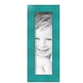 thumbnail image 2 of ArtToFrames 4" x 13" Turquoise Picture Frame, 4x13 inch Blue Wood Poster Frame (WOM-4588), 4 Pack, 2 of 7