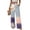 220#Blue, variant on Adjustable Waist Knot Wide Leg Trousers Women Soft Stretch Business Streetwear Casual Pants with Pockets Green S